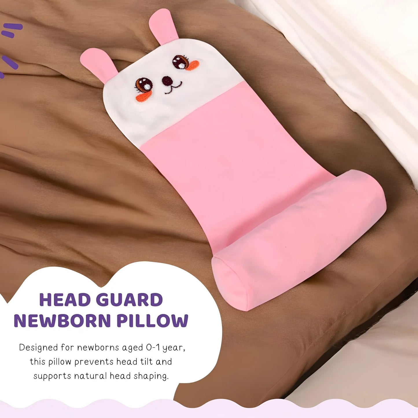 Baby Anti-Roll Side Sleeping Pillow